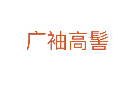 廣袖高髻
