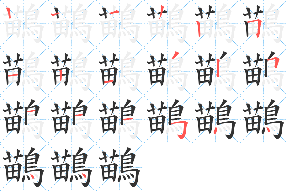 鶓的筆順?lè)植窖菔?>
					
                    <hr />
                    <h2>鶓的基本信息</h2>
                    <div   id=